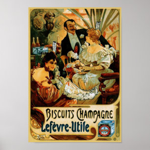 Poster Lefevre-Utile par l'affiche d'Alphonse (Alfons)