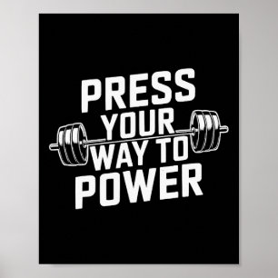 Poster Leg Press Exercice Bodybuilding Fitness Workout Gy