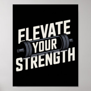 Poster Leg Press Exercice Bodybuilding Fitness Workout Gy