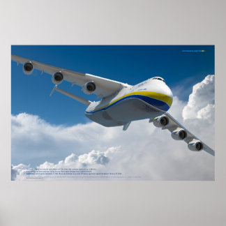 Poster Légende des cieux : Antonov An-225 Mriya Ultra-HD