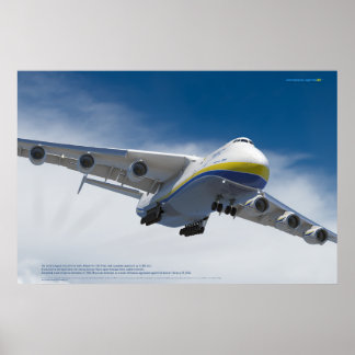 Poster Légende des Cieux : Antonov An-225 Mriya Ultra-HD