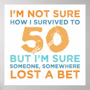 Poster Légende du 50e anniversaire