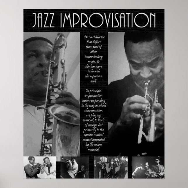 Poster Légende du jazz (Devant)