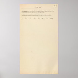 Poster Légende physique 16263 d'Océanie