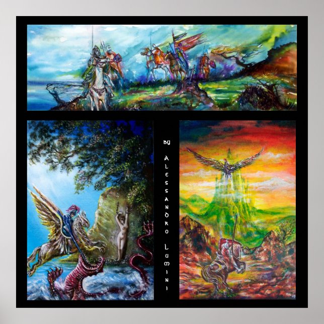 POSTER LÉGENDES DE MAGIE ET DE MYSTÈRE (Devant)