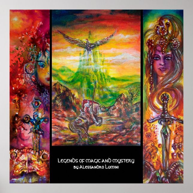 POSTER LÉGENDES DE MAGIE ET DE MYSTÈRE (Devant)