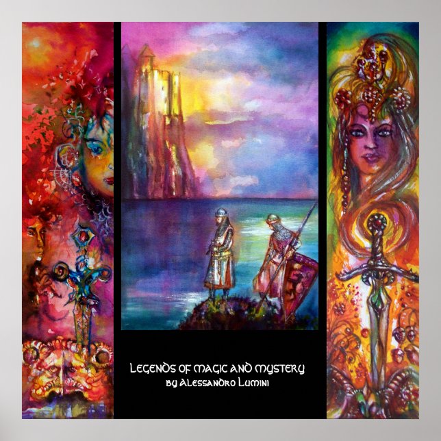 POSTER LÉGENDES DE MAGIE ET DE MYSTÈRE 3 (Devant)