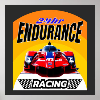 Poster Légendes de vitesse : 24h Endurance Racer