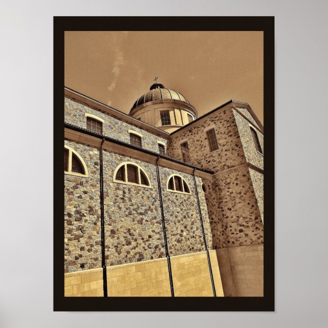 Poster L'église de La Crosse (Devant)