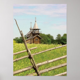 Poster L'église de l'île de Kizhi