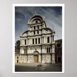 Poster L'église de San Zaccaria, 1480-1500 (photo)