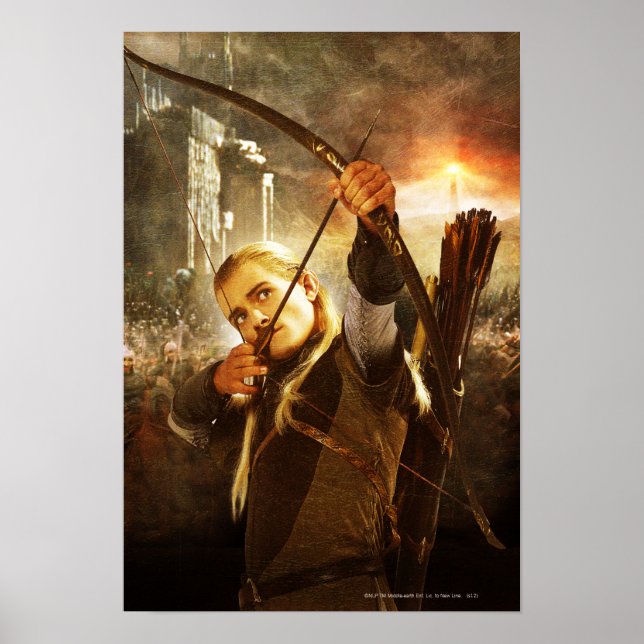 Poster LEGOLAS GREENLEAF™ en action (Devant)