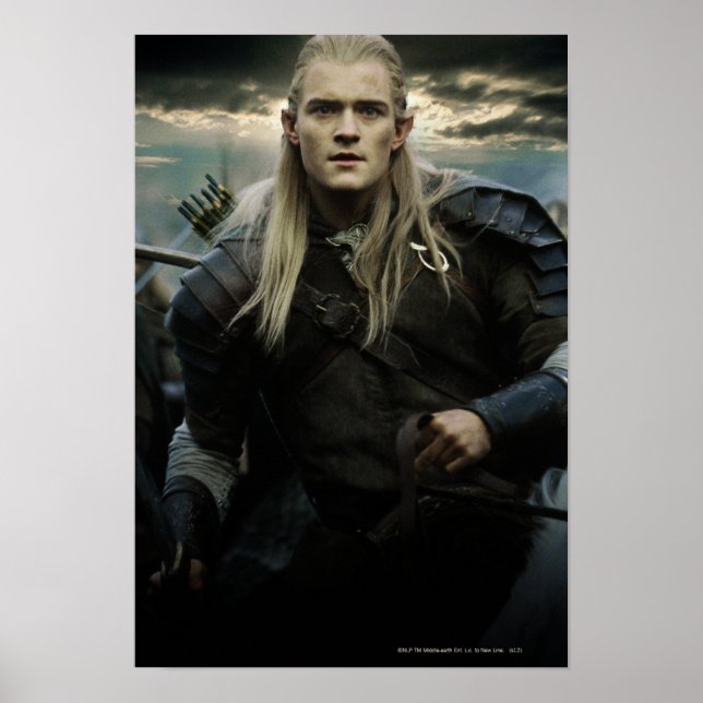 Poster LEGOLAS GREENLEAF™ En Bataille (Devant)