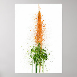 Poster Légume Carotte