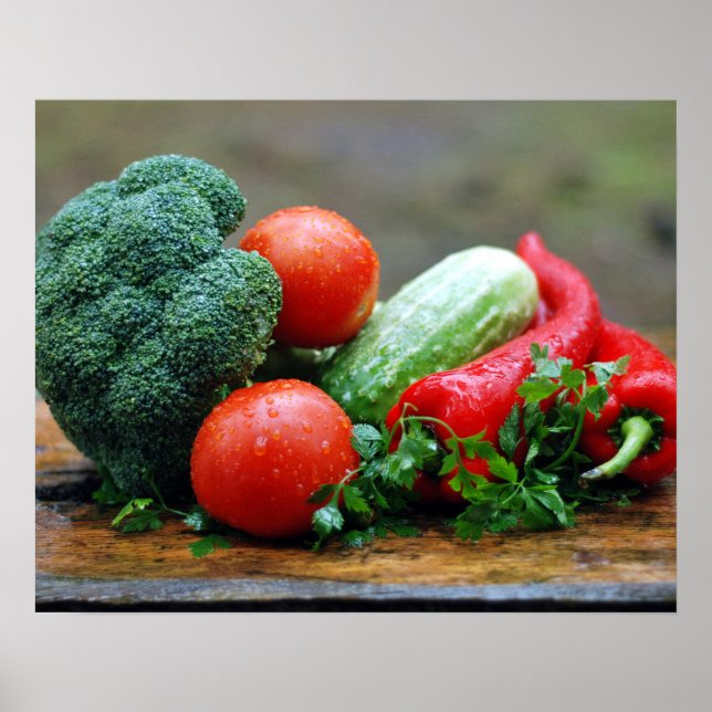 Poster Légumes (Devant)