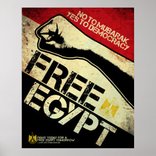 Poster L'Egypte libre !