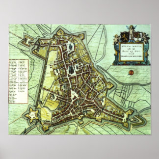 Poster Leiden - 1652
