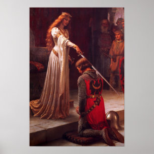 Poster Leighton "L'Accolade"