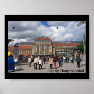 Poster Leipzig Hauptbhof