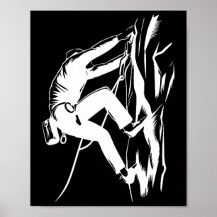 Poster #lele Grimpeur Escalade Grimpeur d'escalade M