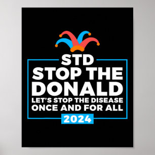 Poster L'électeur démocrate Donald Anti Trump