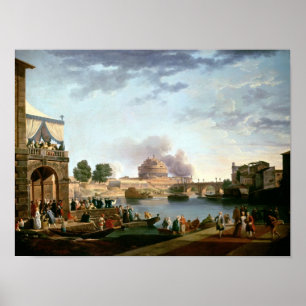Poster L'élection du pape avec le St de Castel