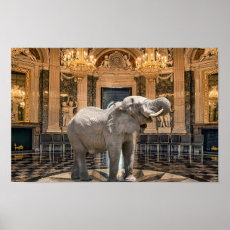 Poster L'Éléphant dans la Pièce