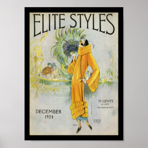 Poster L'élite dénomme 1924