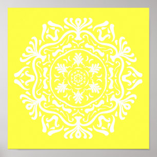 Poster Lemon Mandala