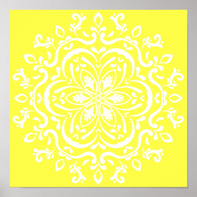 Poster Lemon Mandala (Devant)