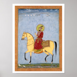 Poster L'empereur Farrukhsiyar (1683-1719) de Mughal