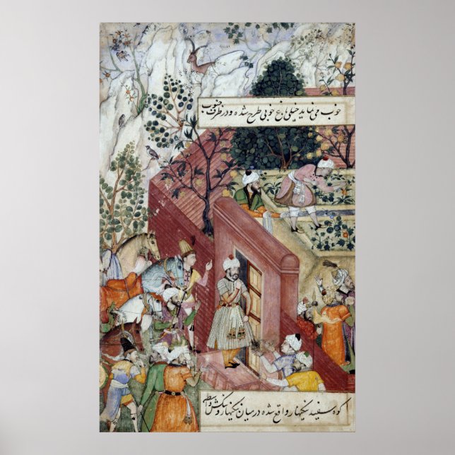 Poster L'empereur moghol Babur (Devant)