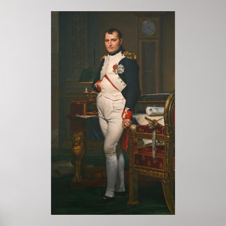 Poster L'empereur Napoléon dans son étude à la Tuilerie