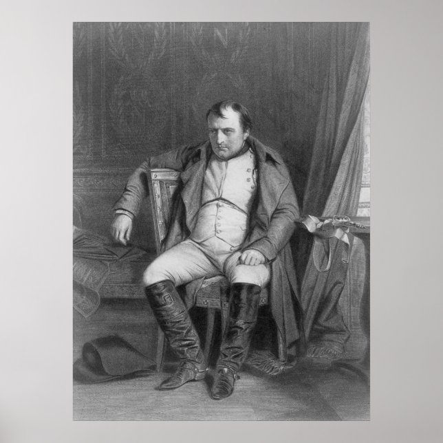 Poster L'empereur vintage Napoléon Bonaparte (Devant)