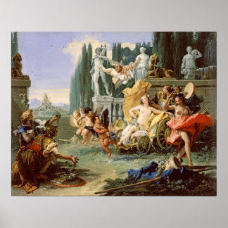 Poster L'Empire de la Flore (Tiepolo 1743)
