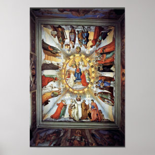 Poster L'Empyréen Et Les Chiffres Des Huit Cieux