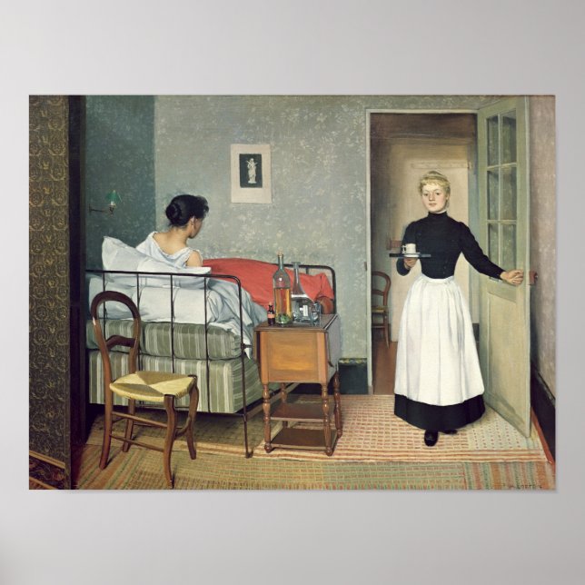 Poster L'enfant malade 1892 (Devant)