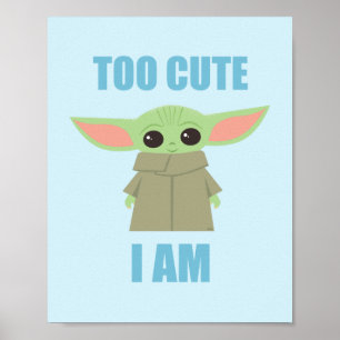 Poster L'Enfant - Trop Mignon Je Suis