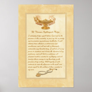Poster L'engagement de Florence Nightingale