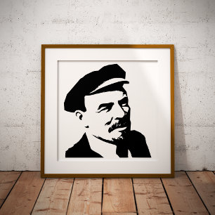 Poster Lénine, URSS, CCCP, Union soviétique, Communisme