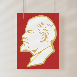 Poster Lénine, URSS, CCCP, Union soviétique, Communisme