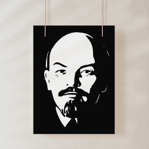 Poster Lénine, URSS, CCCP, Union soviétique, Communisme