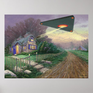 Poster L'enlèvement de Kinkade, par Steven Vincent Johnso