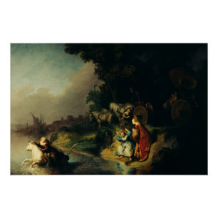 Poster L'enlèvement d'Europa par Rembrandt