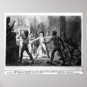 Poster Lenoir s'oppose à la destruction des tombes royale