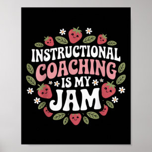 Poster L'Entraînement Instructif Est Mon Jam Enseignant E