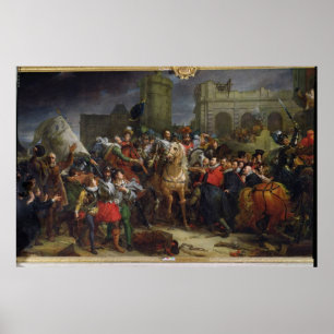 Poster L'entrée d'Henri IV à Paris