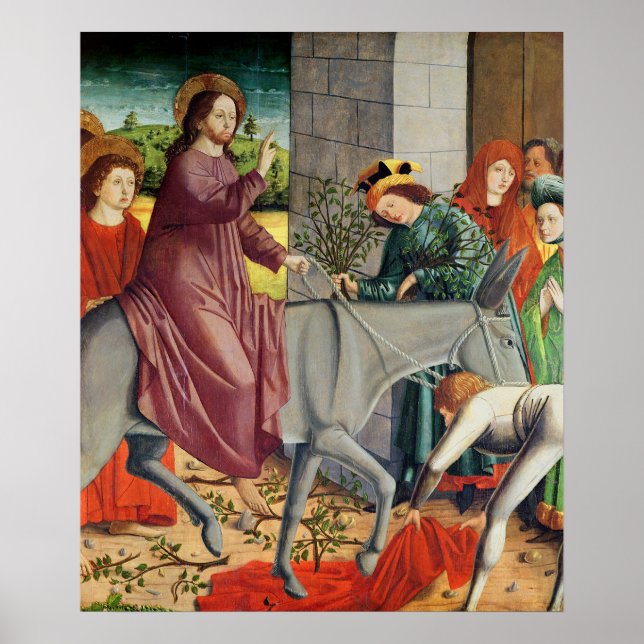 Poster L'entrée du Christ à Jérusalem (Devant)