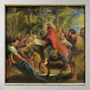 Poster L'Entrée du Christ à Jérusalem