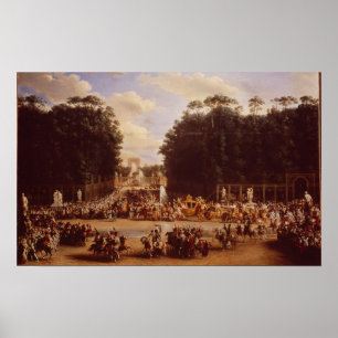 Poster L'entrée du napoléon et de la Marie-Louise